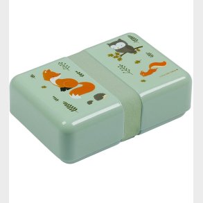 A Little Lovely Company Madkasse - 850 ml - Forest Friends Sage