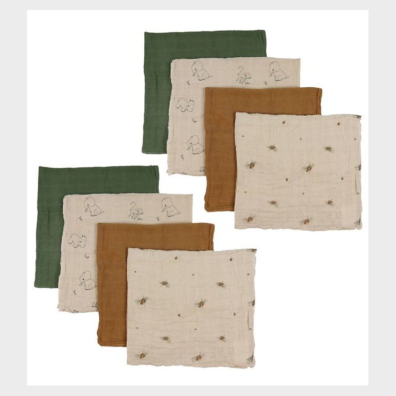 Pippi Stofbleer - 8-Pak - 65x65 cm - Deep Lichen Green