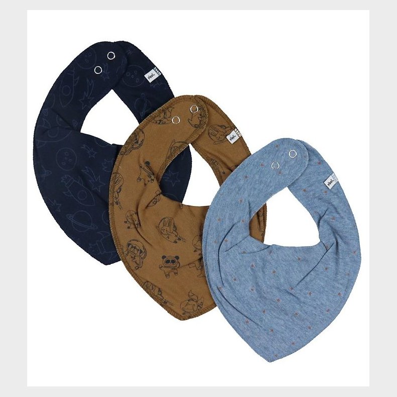 Pippi Baby Hagesmk - 3-pak - Ashley Blue