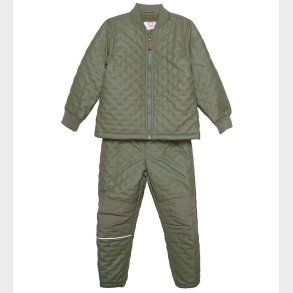 CeLaVi Termot�j m. Fleece - Coated - Army