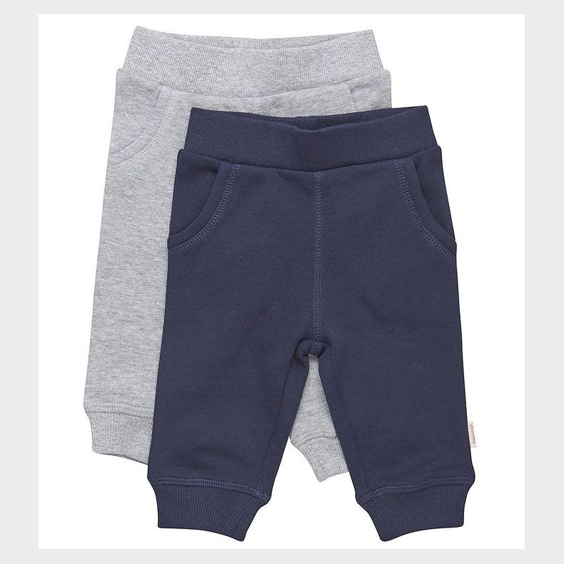 Minymo Sweatpants - 2-Pak - Dark Navy