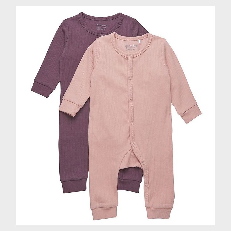 Minymo Heldragt l/� - 2-Pak - Misty Rose