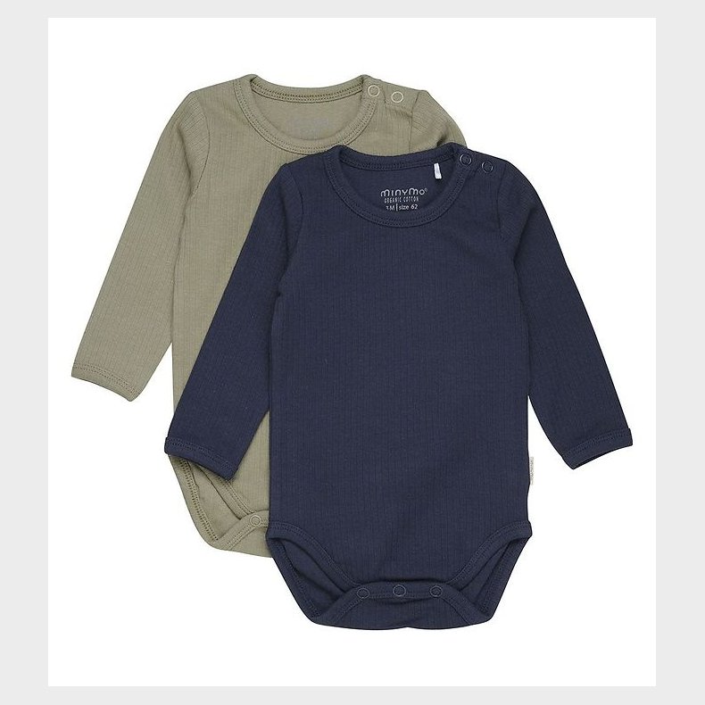 Minymo Body l/� - 2-Pak - Dark Navy