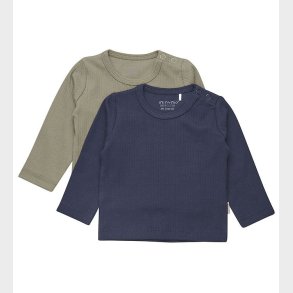 Minymo Bluse - 2-Pak - Dark Navy