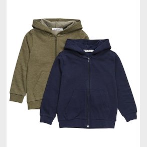 Minymo Cardigan - 2-Pak - Dark Olive