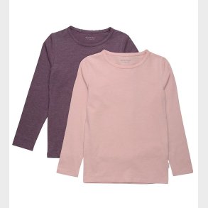 Minymo Bluse - 2-Pak - Misty Rose