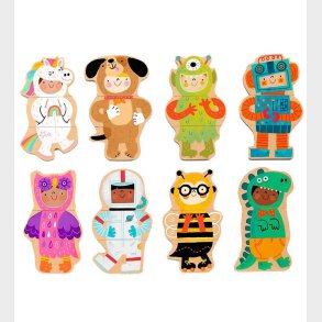 Djeco Magnetter - 24 Brikker - Fancy-Up