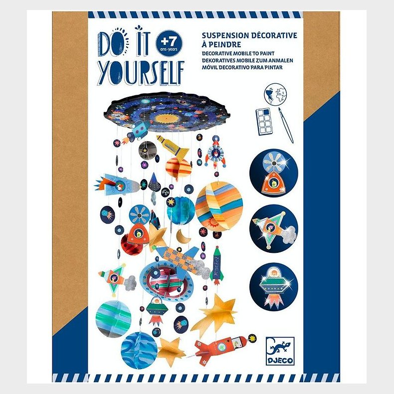 Djeco Kreas�t - DIY - Solsystemet