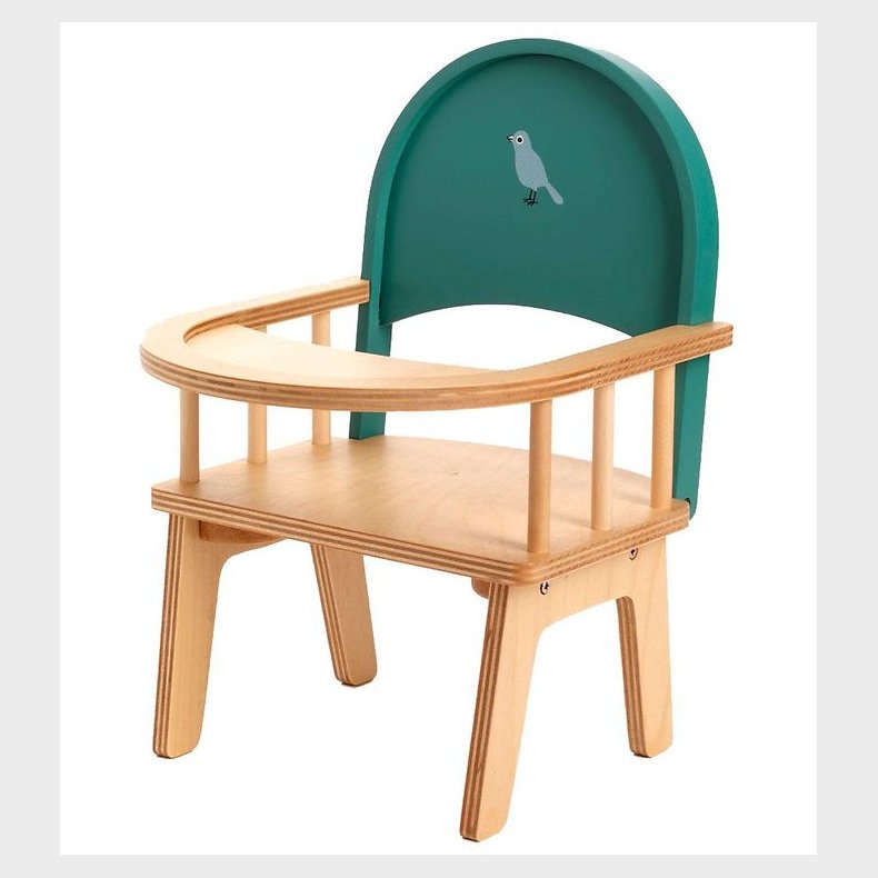 Djeco Dukketilbeh�r - Tr� - Diner Chair
