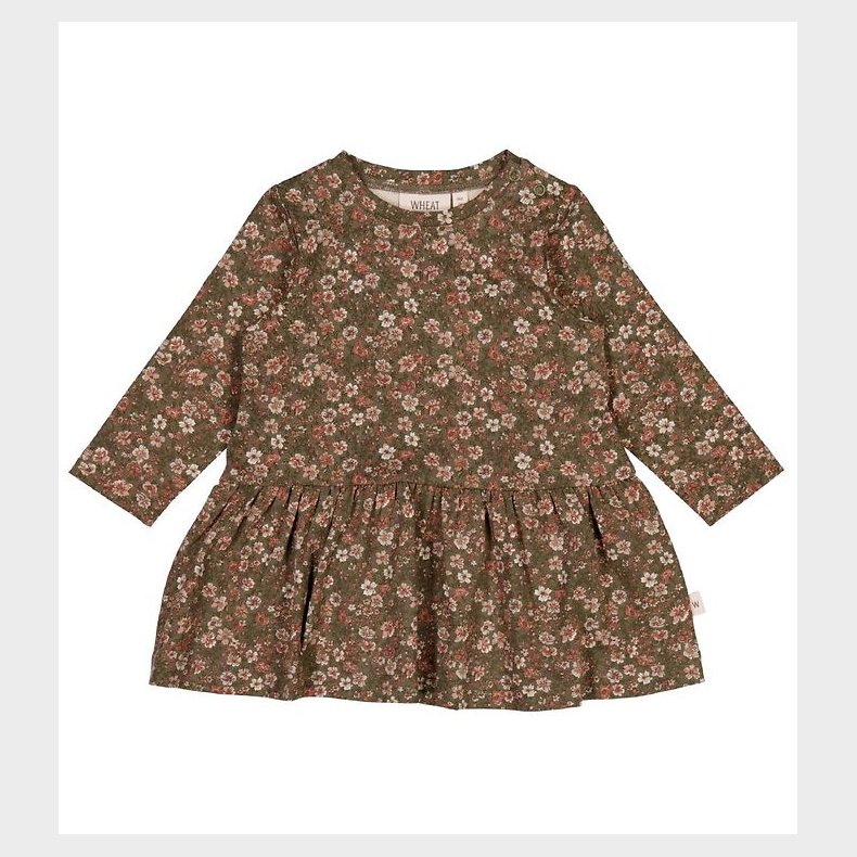 Wheat Kjole - Bessie - Dry Pine Flowers