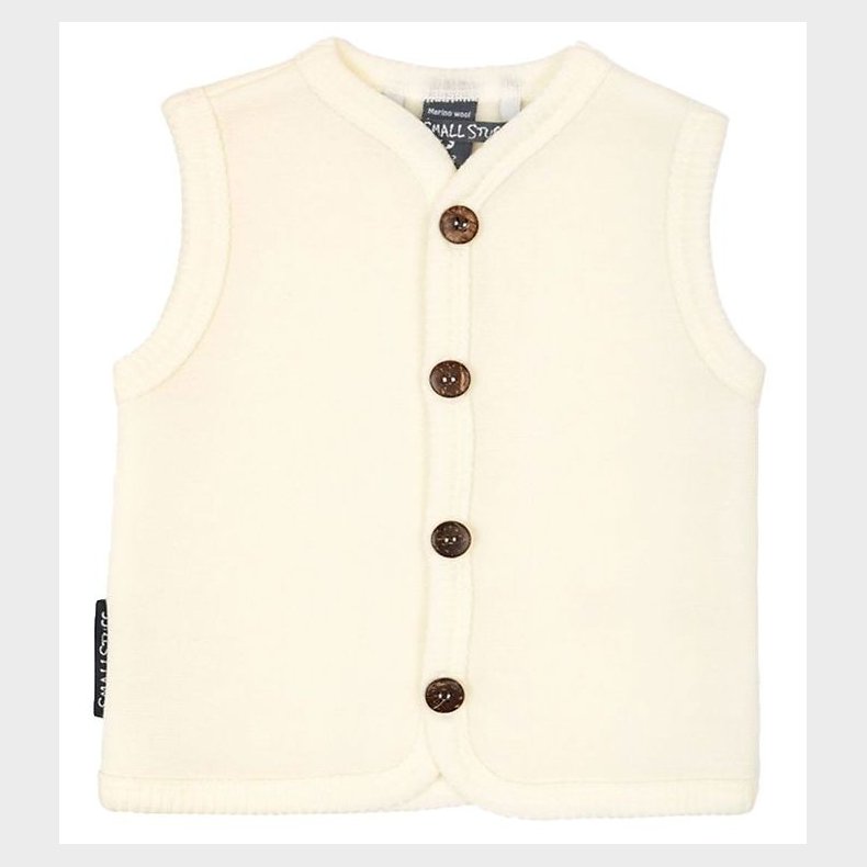 Smallstuff Vest - Uld - Off White