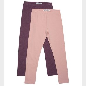 Minymo Leggings - 2-Pak - Misty Rose