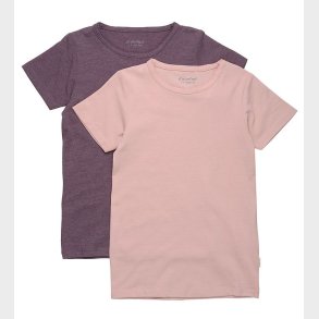 Minymo T-Shirt - 2-Pak - Misty Rose