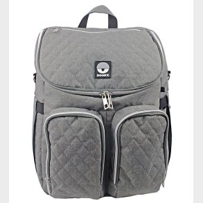 Dooky Pusletaske Rygsk - 2 i 1 - Grey Melange