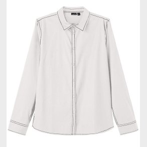 LMTD Skjorte - NlmFredast - Bright White