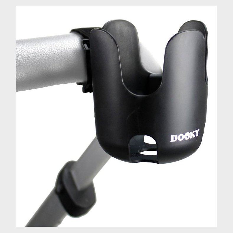 Dooky Universal Kopholder til Barnevogn - Sort