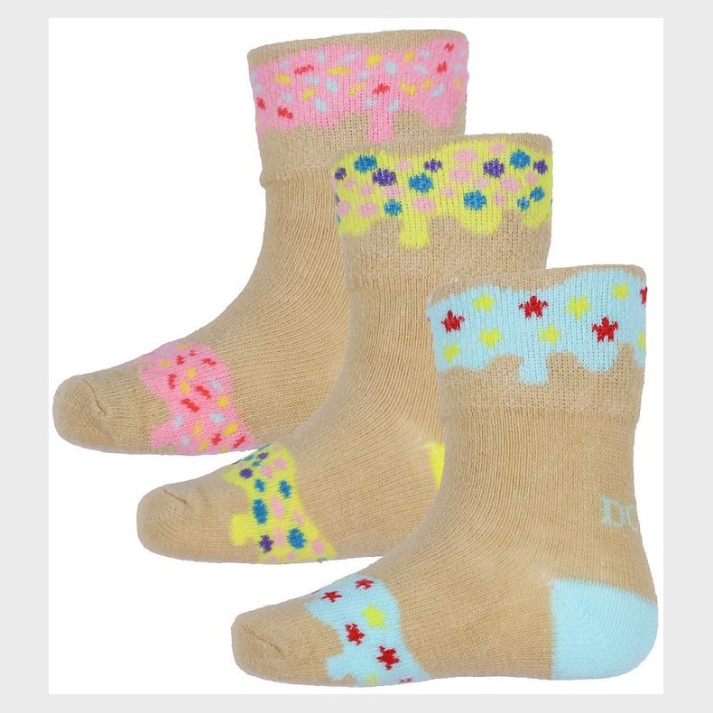 Dooky Strmper - Donut Socks - 3-Pak - Tutti Frutti
