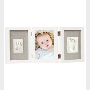 Dooky Hnd- og Fodaftryk St - Happy Hands - Triple Ramme