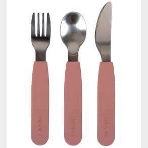 Filibabba Silikone Bestikst - Rose