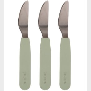 Filibabba Silikone Knive - 3-Pak - Green