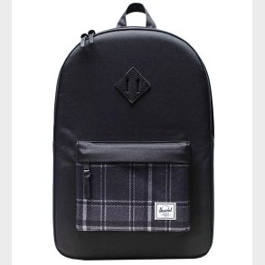 Herschel Rygsk - Heritage - Black/Grayscale Plaid