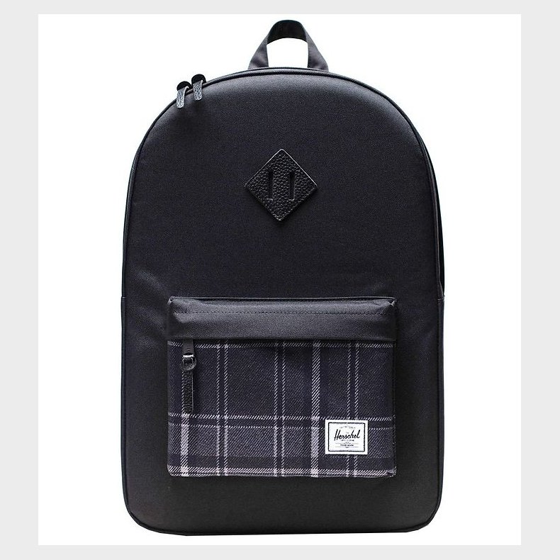 Herschel Rygsk - Heritage - Black/Grayscale Plaid