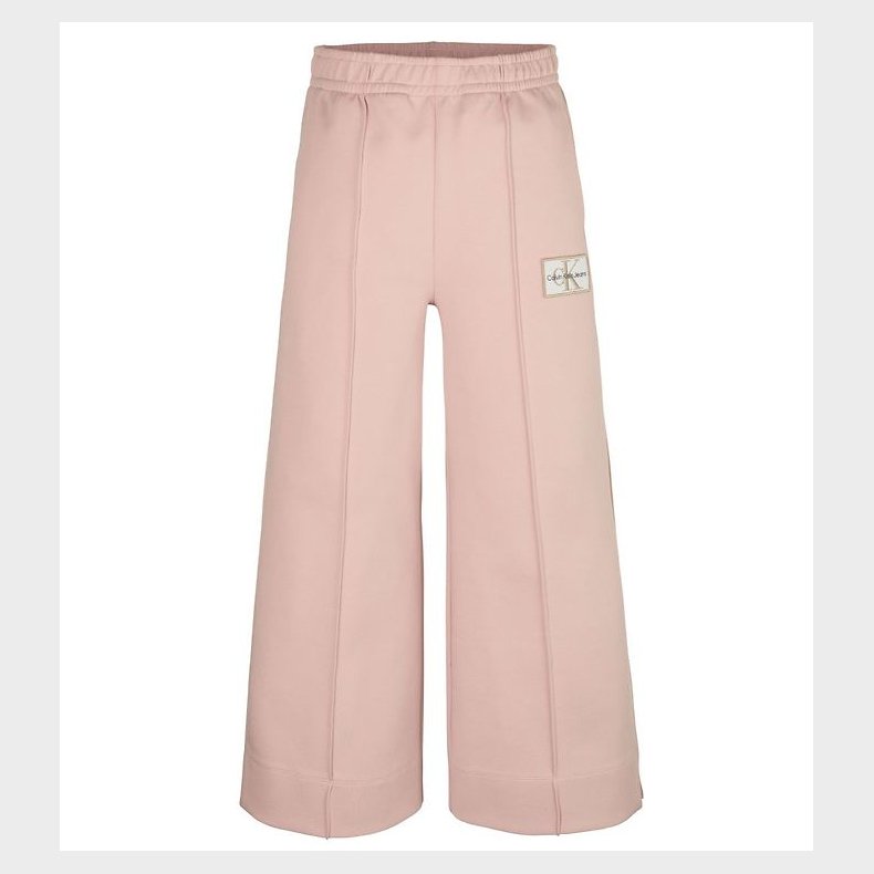Calvin Klein Sweatpants - Active Wide Leg Sweatpants - Pink Bloo