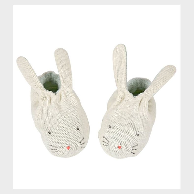 Meri Meri Futter - Mint Bunny Baby Booties