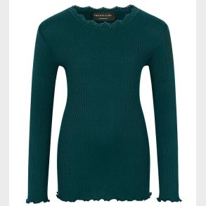 Rosemunde Bluse - Silke/Bomuld - Deep Sea