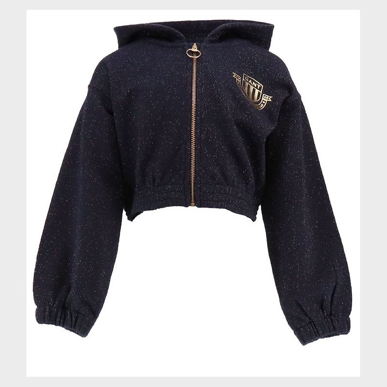 GANT Cardigan - Cropped - Evening Blue