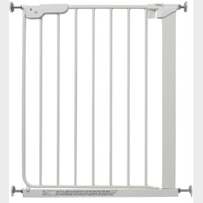 BabyDan Sikkerhedsgitter - 60,5x66,5 cm - Slimfit - Hvid