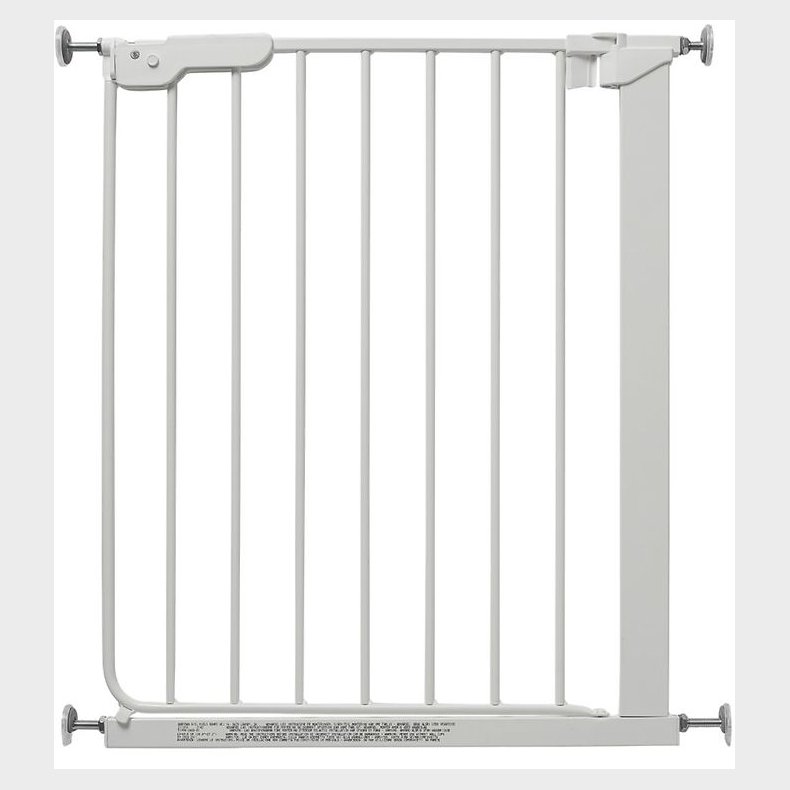 BabyDan Sikkerhedsgitter - 60,5x66,5 cm - Slimfit - Hvid