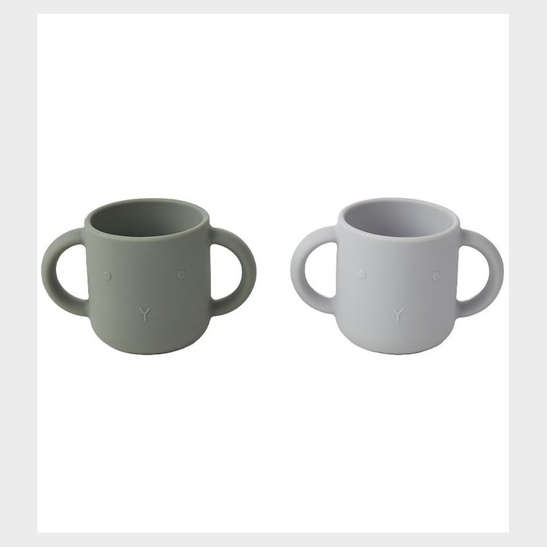 Liewood Kopper - 2-pak - Silikone - Gene - Faune Green