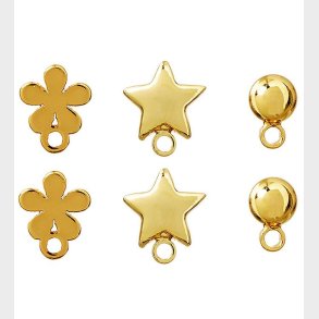 Me&My BOX restikker - 3-pak - Guldbelagt 18 k