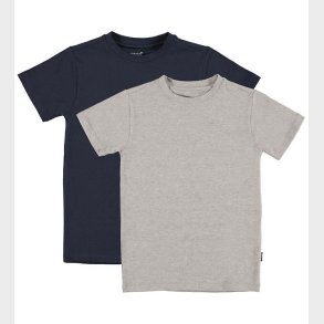 Molo T-Shirt - 2-pak - Navy/Grey