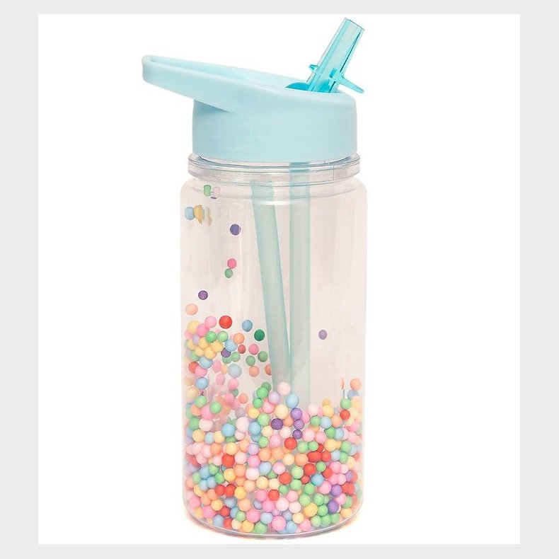 Petit Monkey Drikkedunk - Marcaron Pops - 300 mL - Aqua Blue