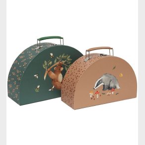 Petit Monkey Kuffert 2-pack - A Day In The Woods