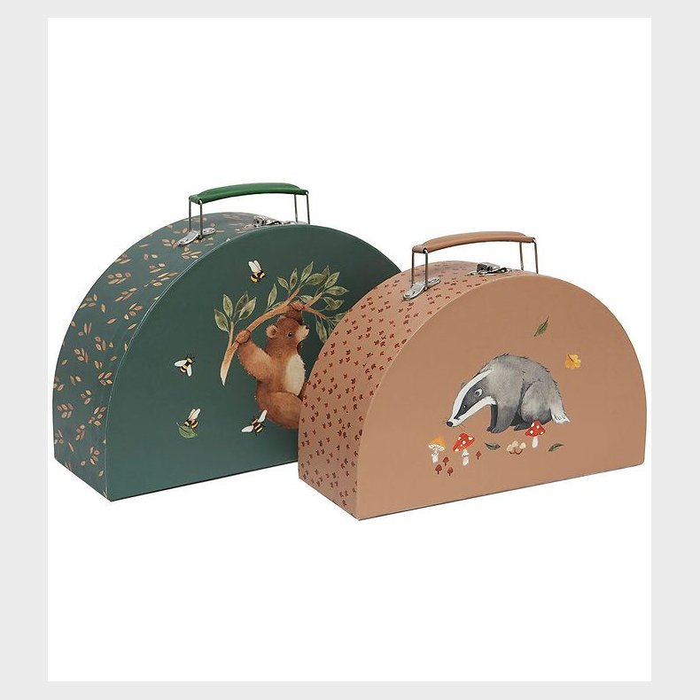 Petit Monkey Kuffert 2-pack - A Day In The Woods