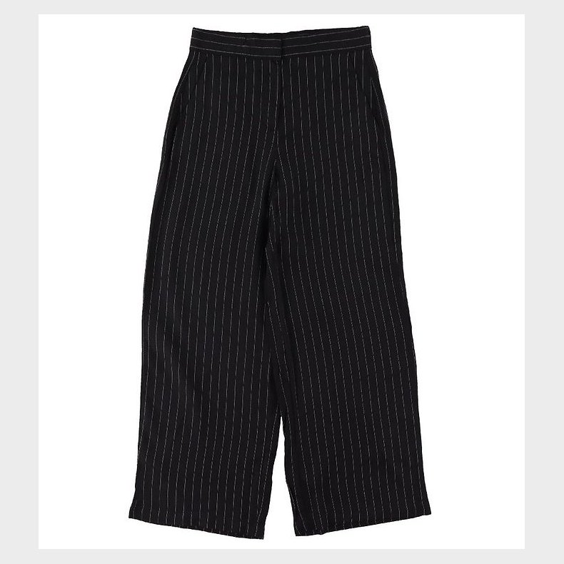 LMTD Bukser - NlfRin - Black/Pinstripes