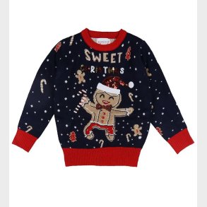 Jule-Sweaters Bluse - Cute Cookie Man - Strik - Bl