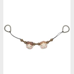 Smallstuff Barnevognskde - Dolls - Brown Sugar