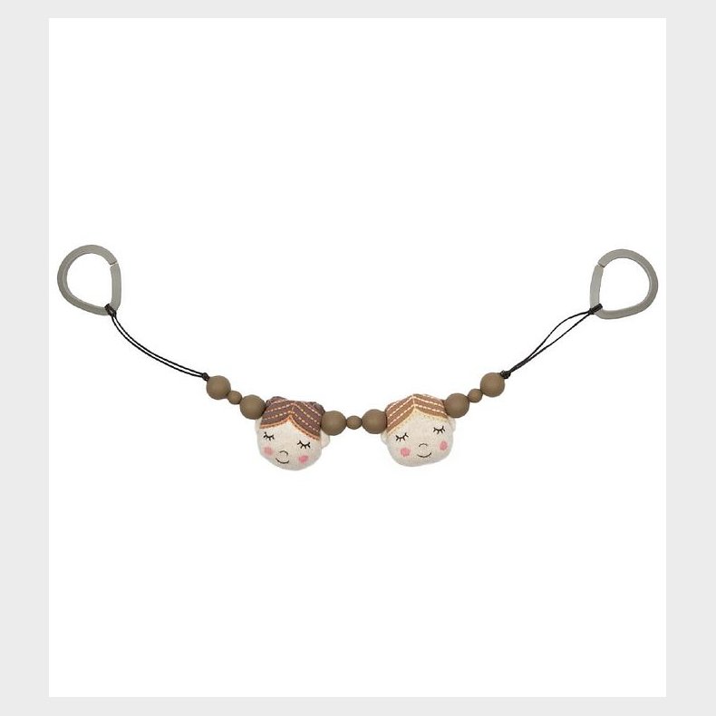 Smallstuff Barnevognskde - Dolls - Brown Sugar