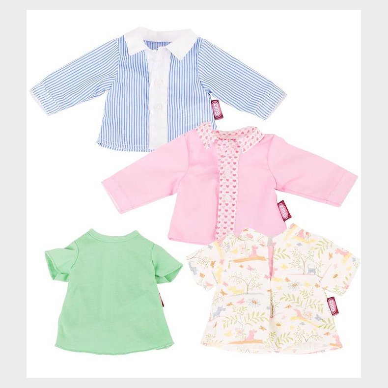 G�tz Dukket�j - Taske Med 4 S�t T�j - 42-46 Cm.