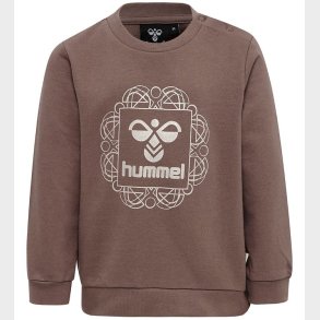 Hummel Sweatshirt - hmlLime - Deep Taupe m. Slv