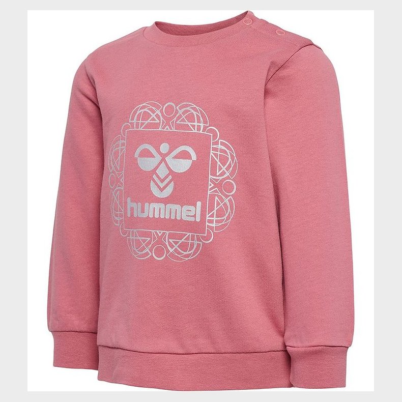 Hummel Sweatshirt - hmlLime - Dusty Rose m. Slv