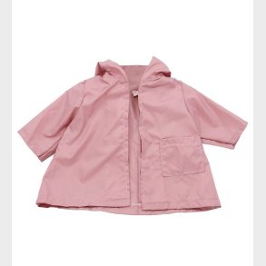 Asi Dukket�j - 43-46 cm - Regnjakke - Rose