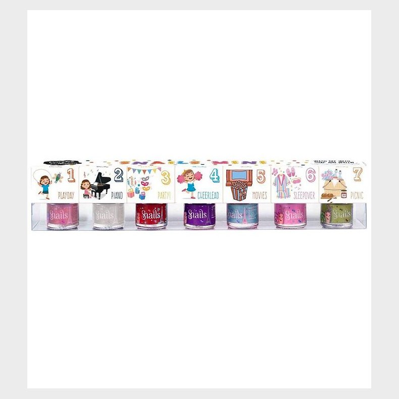 Snails Neglelak - 7-pak - Hele Ugen