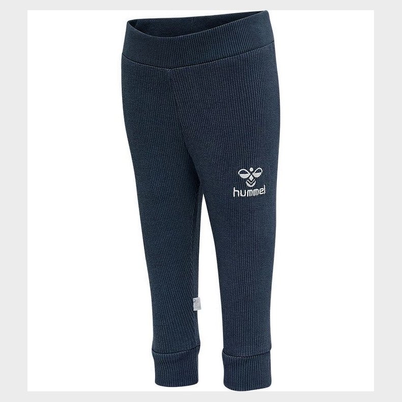 Hummel Leggings - Rib - hmlSami Tights - Black Iris