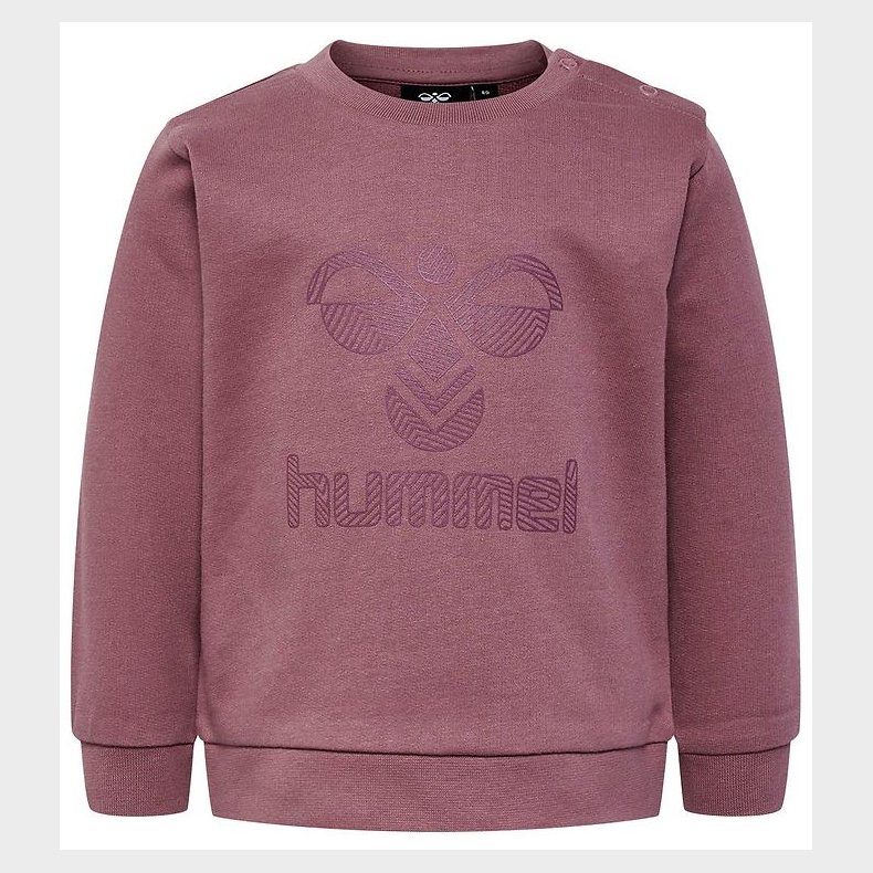 Hummel Sweatshirt - hmlFastwo Lime Sweatshirt - Wistful Mauve