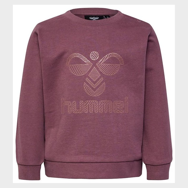 Hummel Sweatshirt - hmlFastwo Lime Sweatshirt - Tulipwood